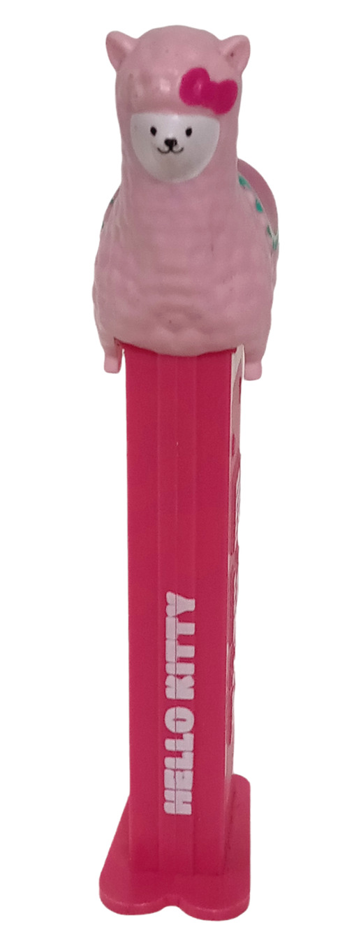 Hello Kitty Pez Dispenser Pink Llama Collectible Candy Toy Vintage No Candy
